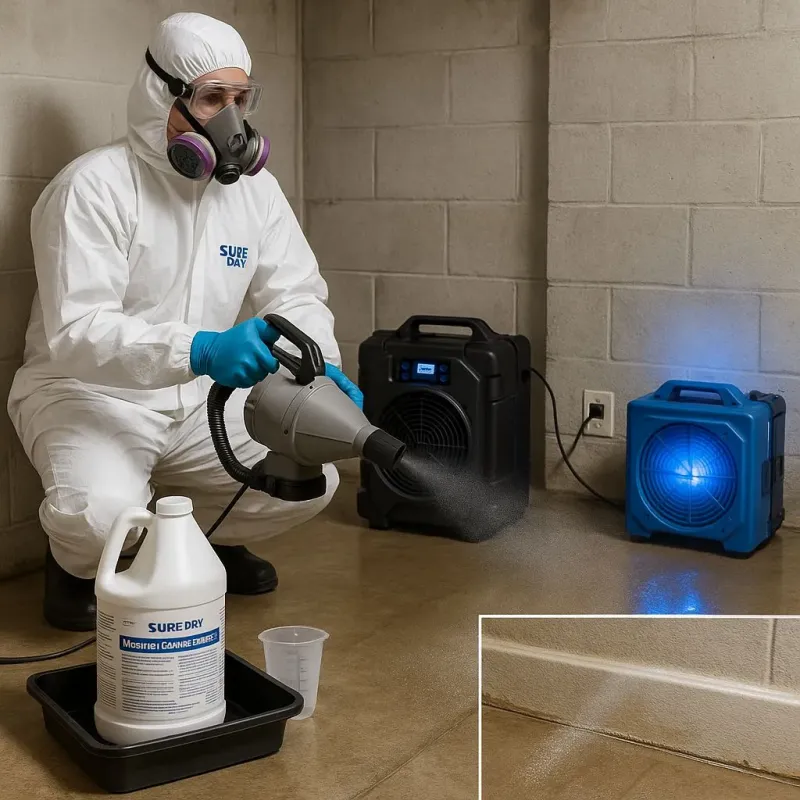 Sanitization and Odor Removal process in Shorewood, MN