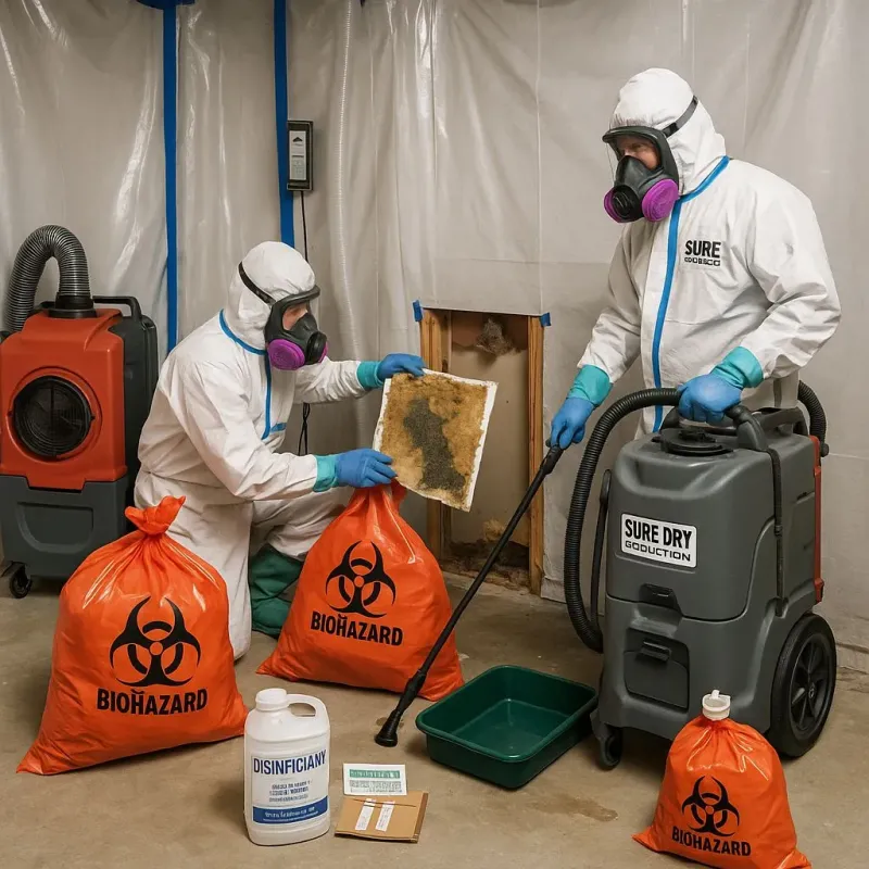 Contaminated Water Handling Protocols process in Shorewood, MN